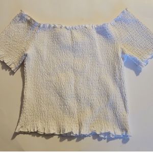 H&M Off The Shoulder Crop Top